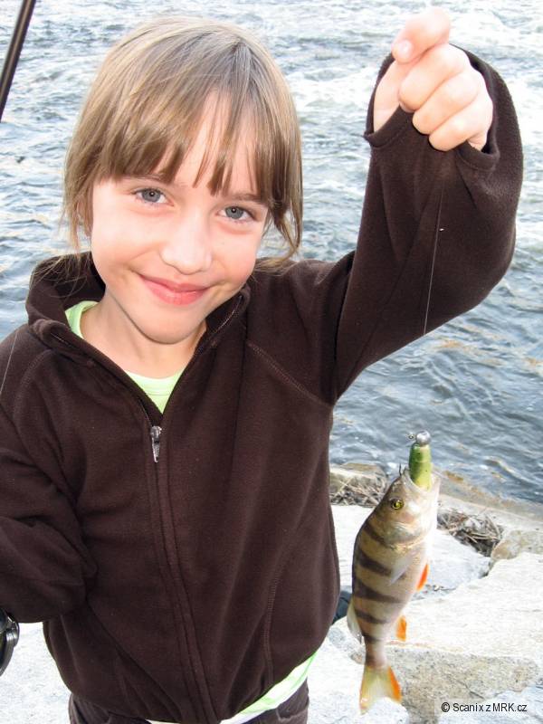 Ale hlavn� chce lovit samotn�, ta radost je neskryvan� :)