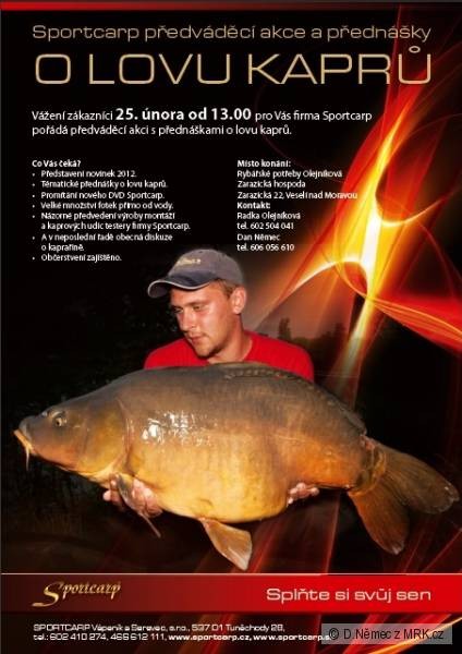 Sportcarp Veselí n. Moravou - Přednáška