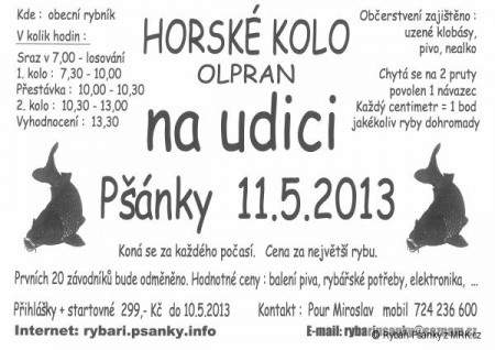 Rybářské závody Pšánky