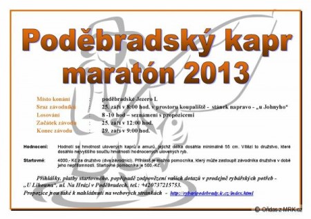 Poděbradský kapr maratón 2013