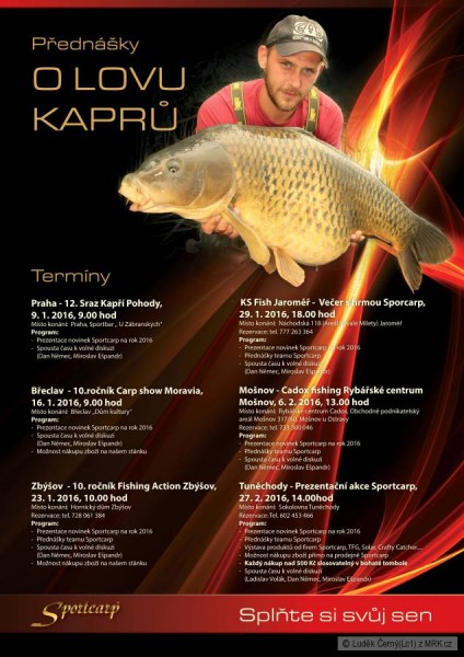 Přednáška Sportcarp - Tuněchody
