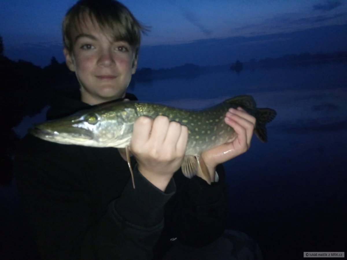 štika kolem 50 cm radost udělala
