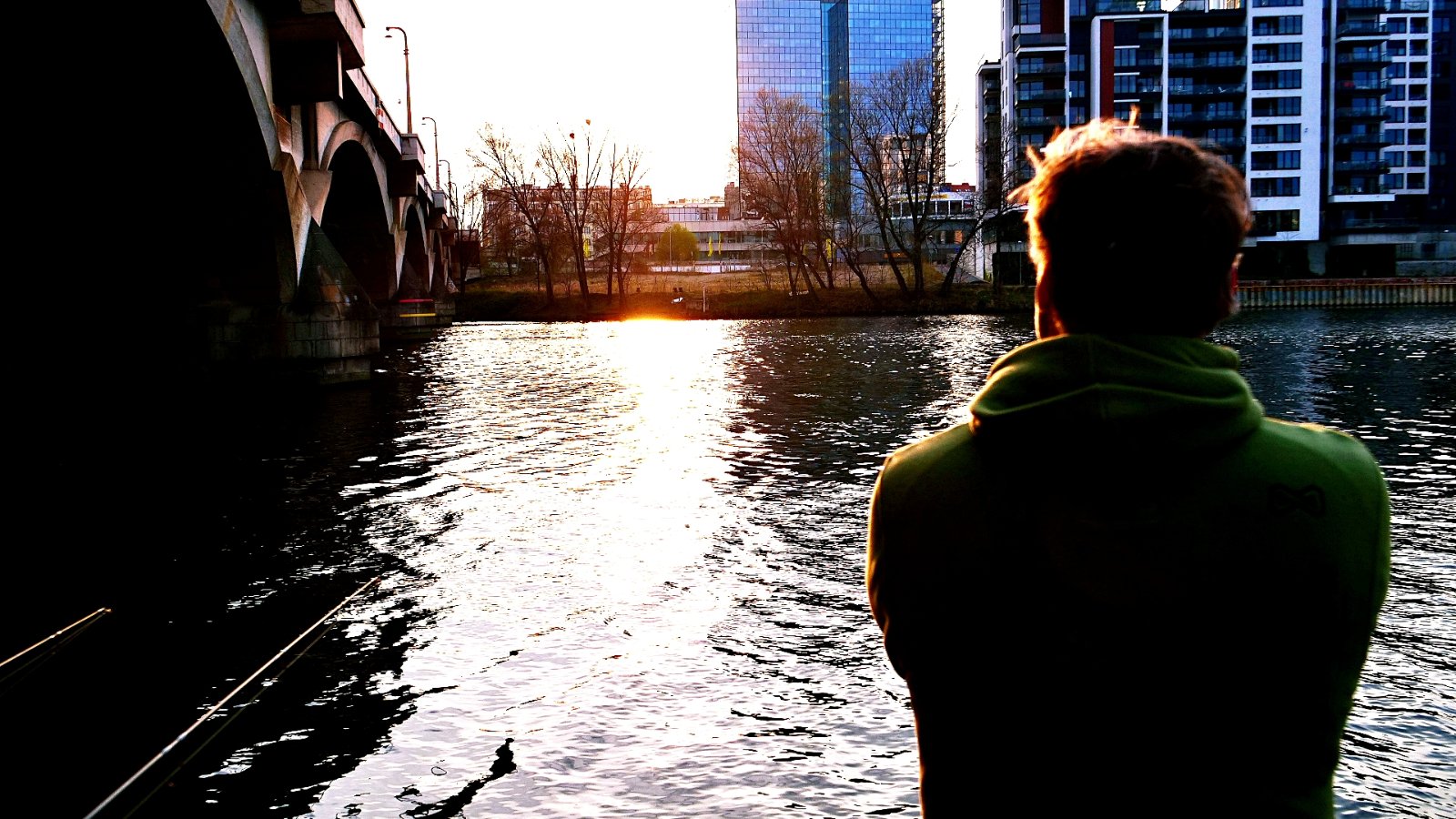 Sunset Libeň
