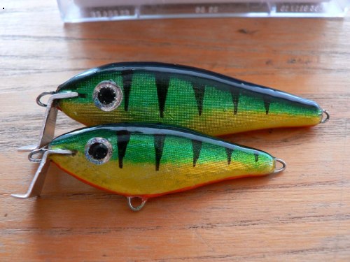 shad rap 6 a 7,5 cm PERCH