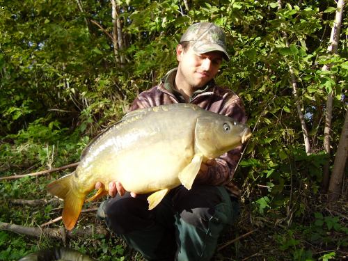 Posledn� kapr kter� n�m zajistil 2.m�sto, lysec 8.5kg
