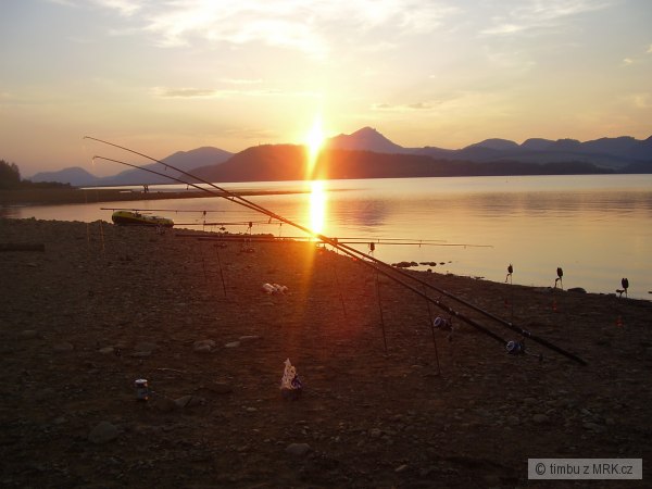 Zapad slnka na Liptovskej Mare