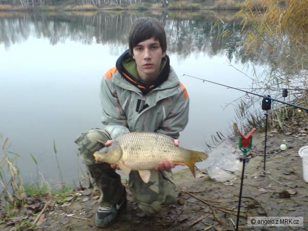 M�j prvn� kapr na feeder 56