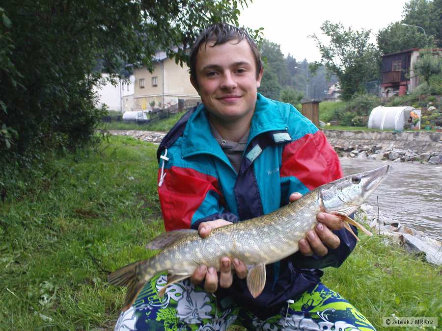 Já s štikou 55cm