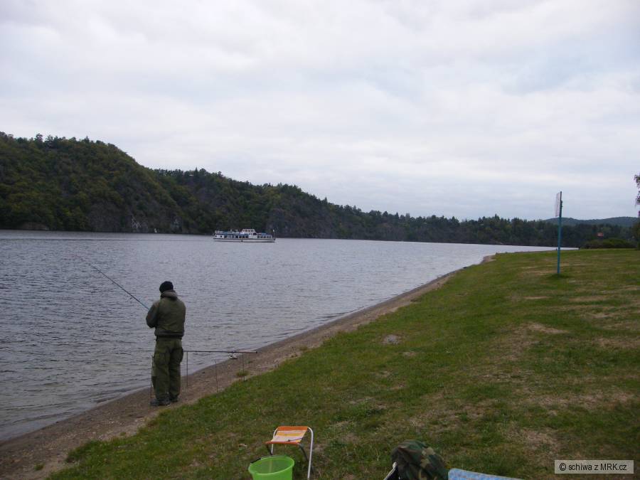 rybaření na Slapech