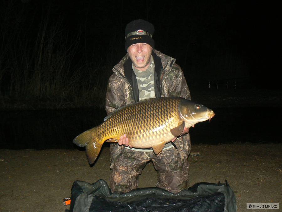 můj první kapr roku 2010