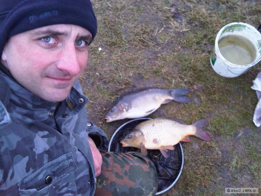 Jarní kapříci na feeder