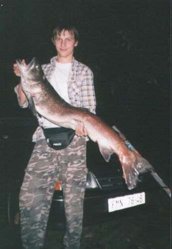 Nej. ryba na mouchu meho otce... 120cm/17,8kg