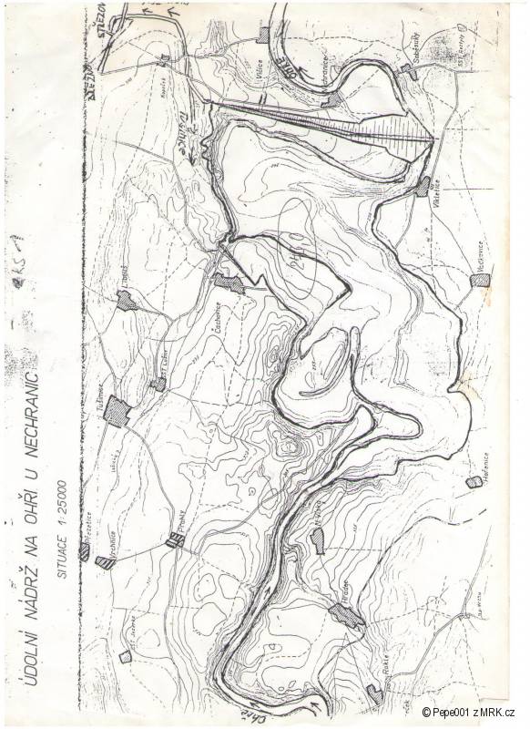 Mapa UN Nechranice