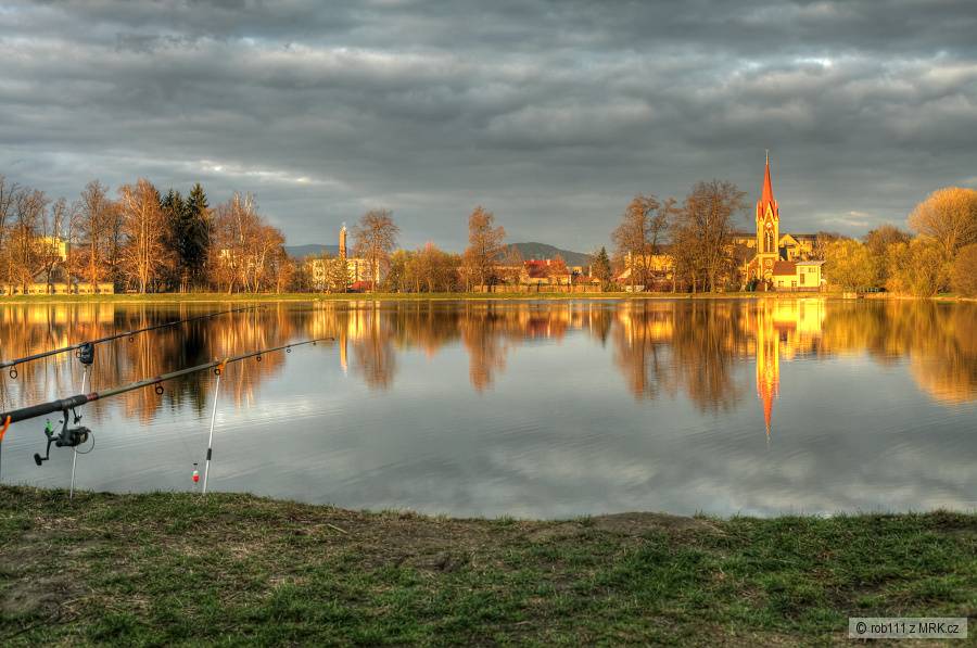 Rybařina při západu