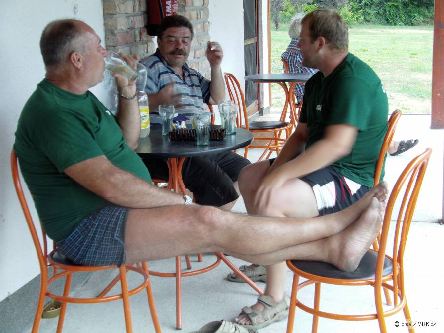 odpočinek po lovu
