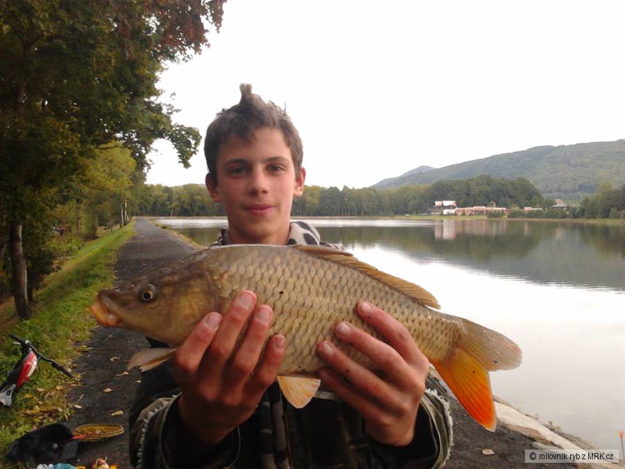 Kapr 43cm potěšil :)