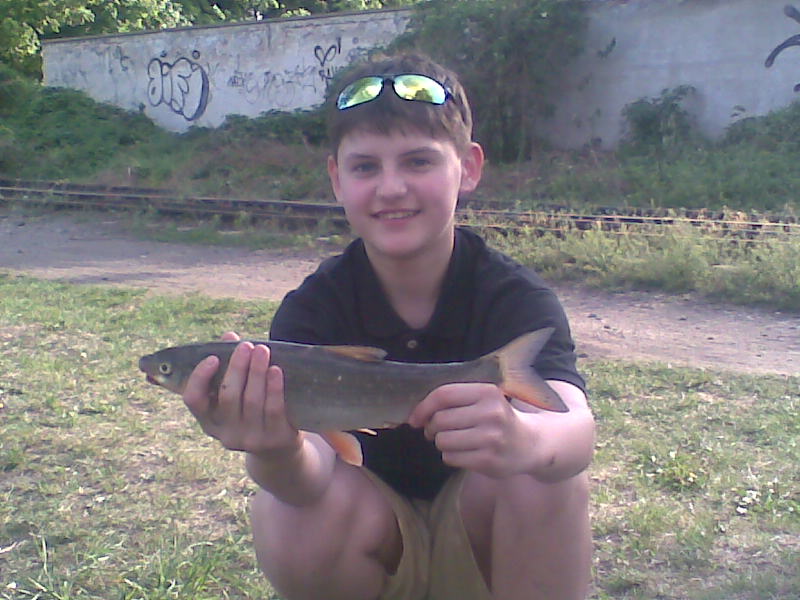 Moje první ostroretka na Feeder.