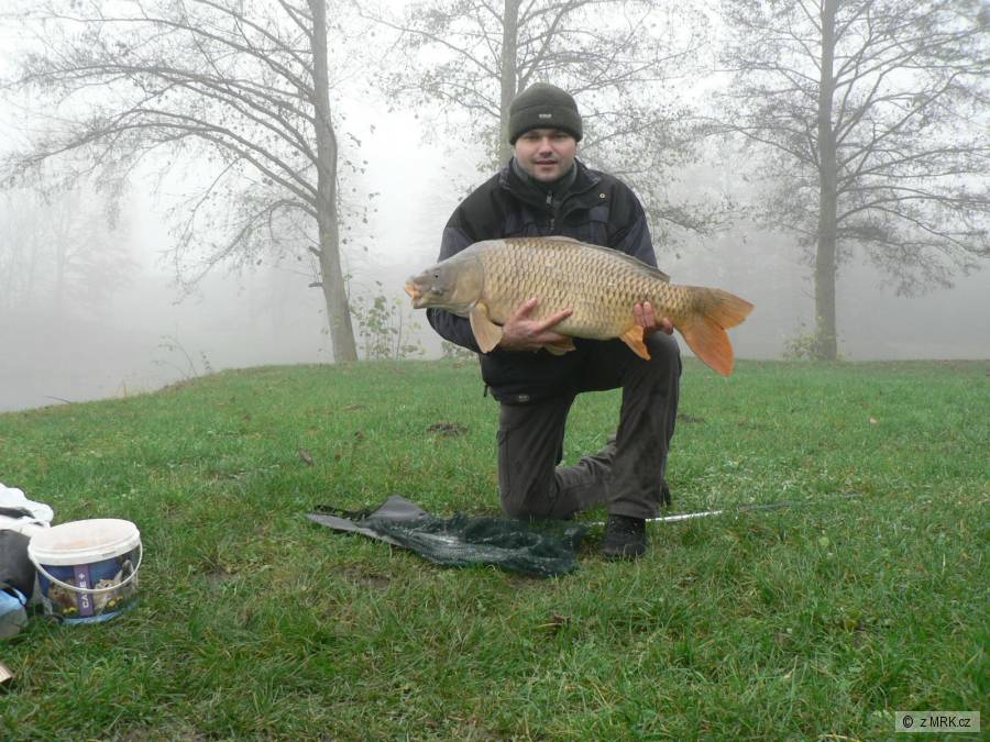 Kapřík 87 cm na feeder