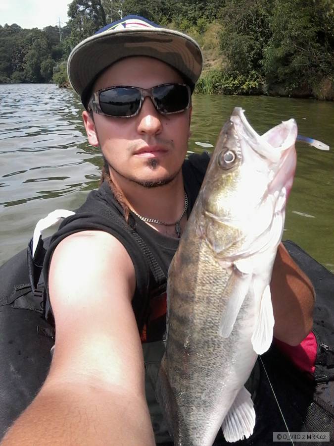 Belly boat fishing
