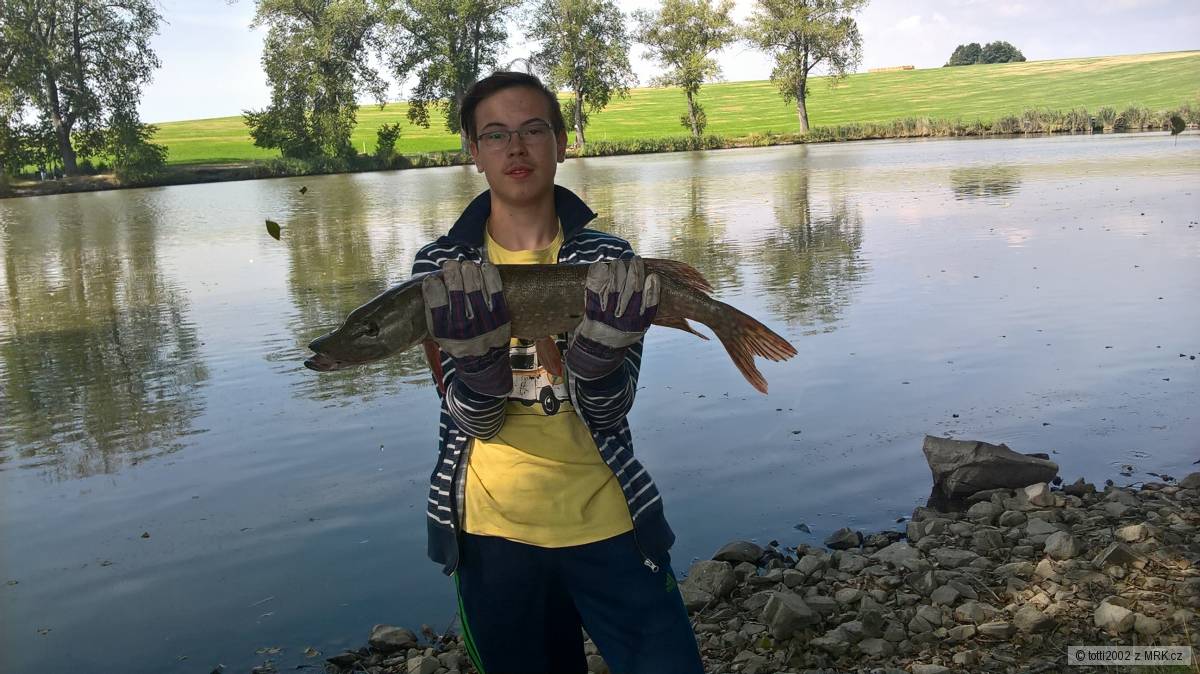 štika 76cm