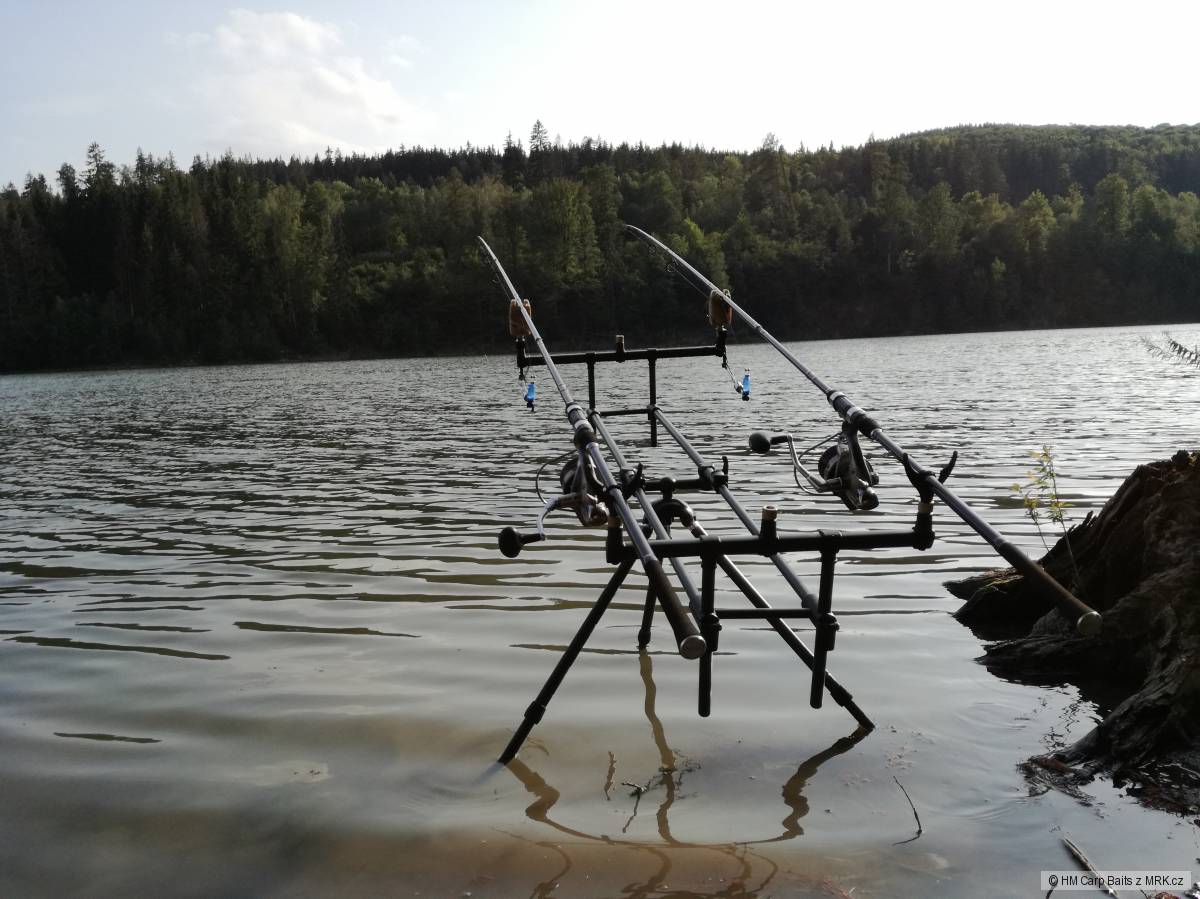 Slezská Harta - čekání na záběr