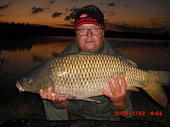 Kliknutím fotografii zvětšíte Kapr 85cm,,11kg