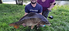 Kliknutím fotografii zvětšíte Kapr 91cm můj zatím nej