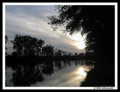 Kliknutím fotografii zvětšíte Soumrak na Kačenárně v Rakvicích I