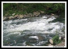 Kliknutím fotografii zvětšíte Peřeje na Klamovce