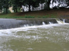 Kliknutím fotografii zvětšíte Muj oblíbený splav na Drevnici