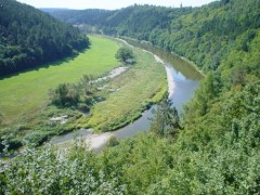 pohled na Berouvku z Kra�ova
