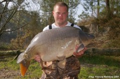 "Kapuch"a kapr 21 kg(3./2007)
