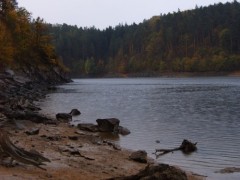Kliknutím fotografii zvětšíte Vláčka na Dalešické 21.10.07
