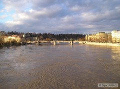 Povodov Vltava v Praze