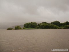 Kliknutím fotografii zvětšíte Lipno těsně před bouřkou