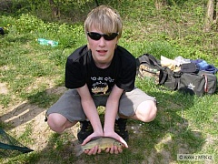 Kliknutím fotografii zvětšíte Lín 26cm na klobuckém rybníku