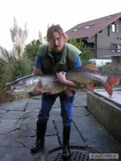 Kliknutím fotografii zvětšíte Mega Štika 19kg
