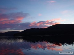 Kliknutím fotografii zvětšíte východ na Slapech