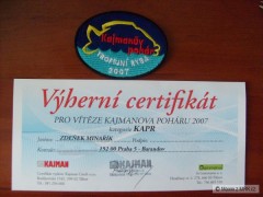 Kliknutím fotografii zvětšíte Kajmanův pohár