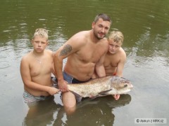 Kliknutím fotografii zvětšíte Berounka 08/2008