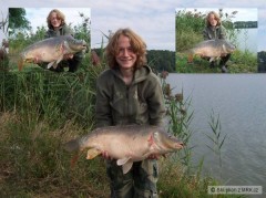 Kliknutím fotografii zvětšíte Kapr 80cm 9,5Kg