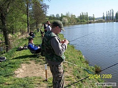 Kliknutím fotografii zvětšíte 25.4.2009 Rybářské závody Ledce u Plzně