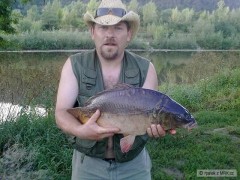 Kliknutím fotografii zvětšíte Kolega Libor Kapr 80cm 9,50kg