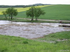 Kliknutím fotografii zvětšíte Rybník po bouřce