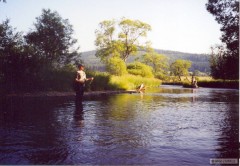 Kliknutím fotografii zvětšíte Vltava pod Soumarským mostem