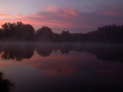 Kliknutím fotografii zvětšíte Milovy - svítání