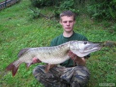 Kliknutím fotografii zvětšíte štika 94cm