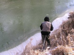 Kliknutím fotografii zvětšíte prva rybacka v 2010 a strasna kosa :)