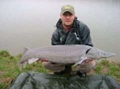 Kliknutím fotografii zvětšíte Jeseter 127cm 13.5kg