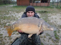 Kliknutím fotografii zvětšíte kapr 14,5 kg; 85 cm